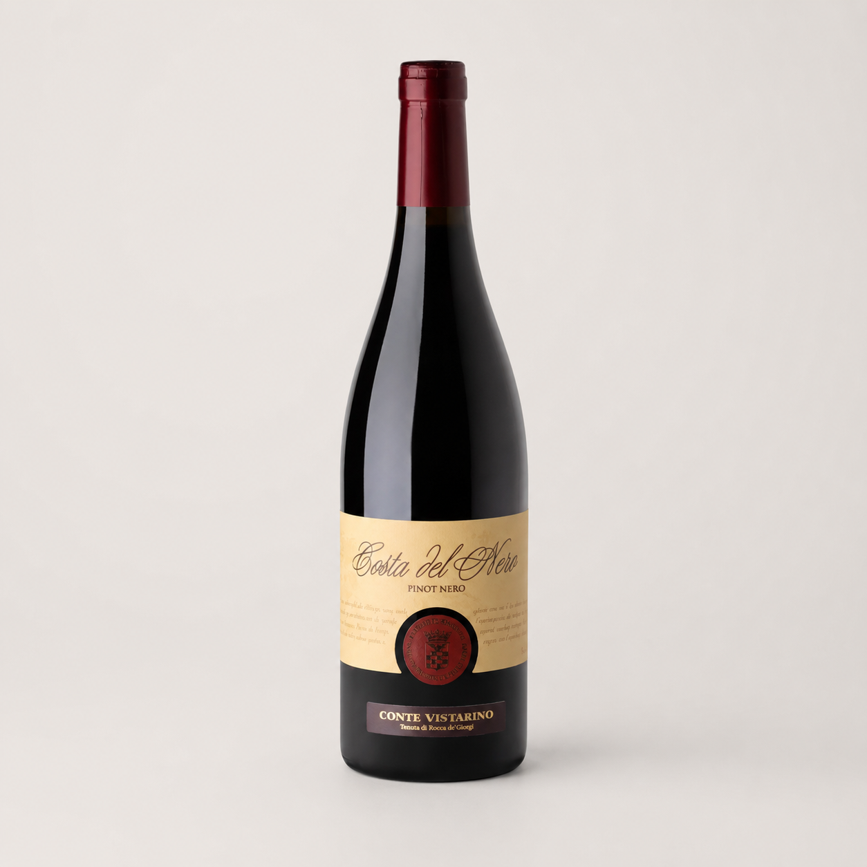 Costa del Nero Pinot Nero 2022 di Conte Vistarino, bottiglia